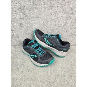 Saucony  GRID Raptor TR 2 Running Shoes Women's Size 8 Gray/Teal S15427-1